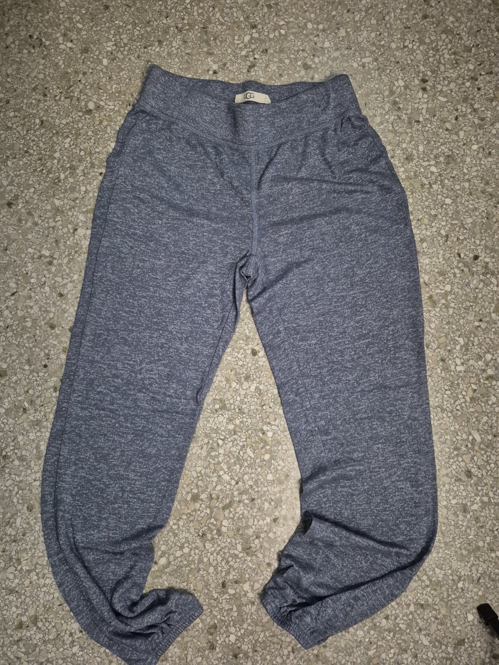 UGG Women's Heathered Blue Jogger Track Pants